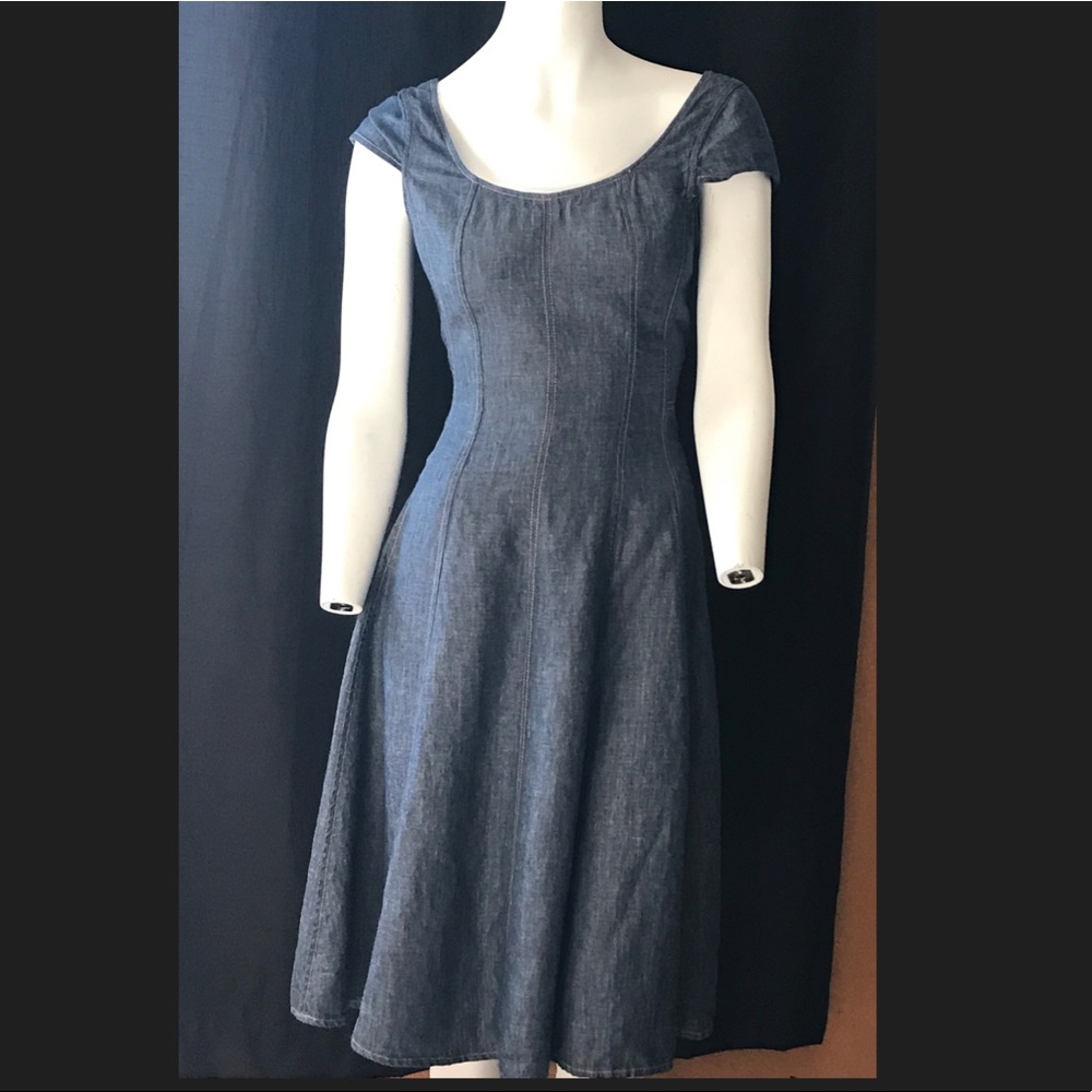 Denim dress